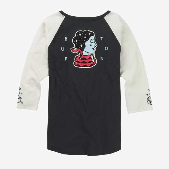 Burton Talent Scout Raglan Tee - Size MED - Picture 2 of 4